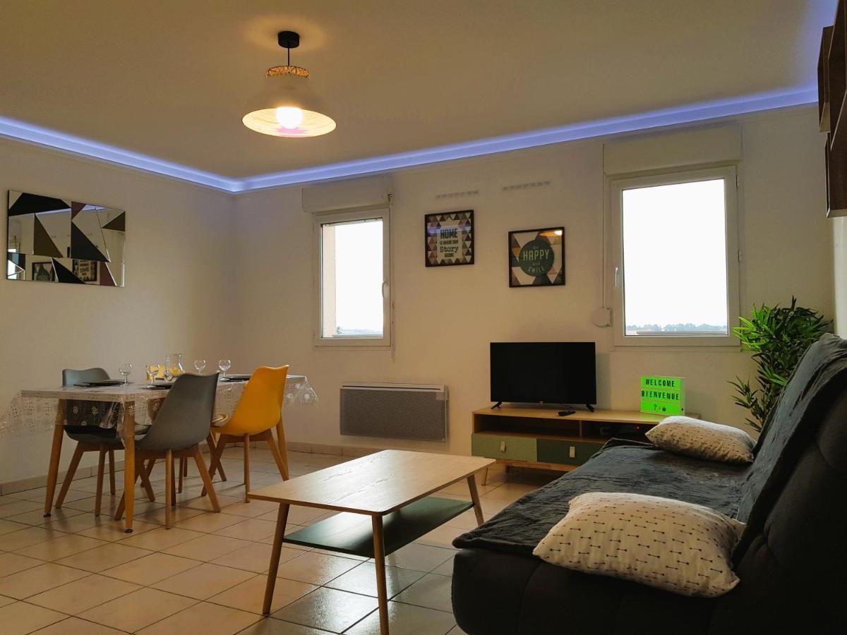 Tout Confort ! Calme, Climatisation, Vue Degagee, Ville ,Parking Gratuit, Ascenseur, Wifi Carcassonne Exteriör bild