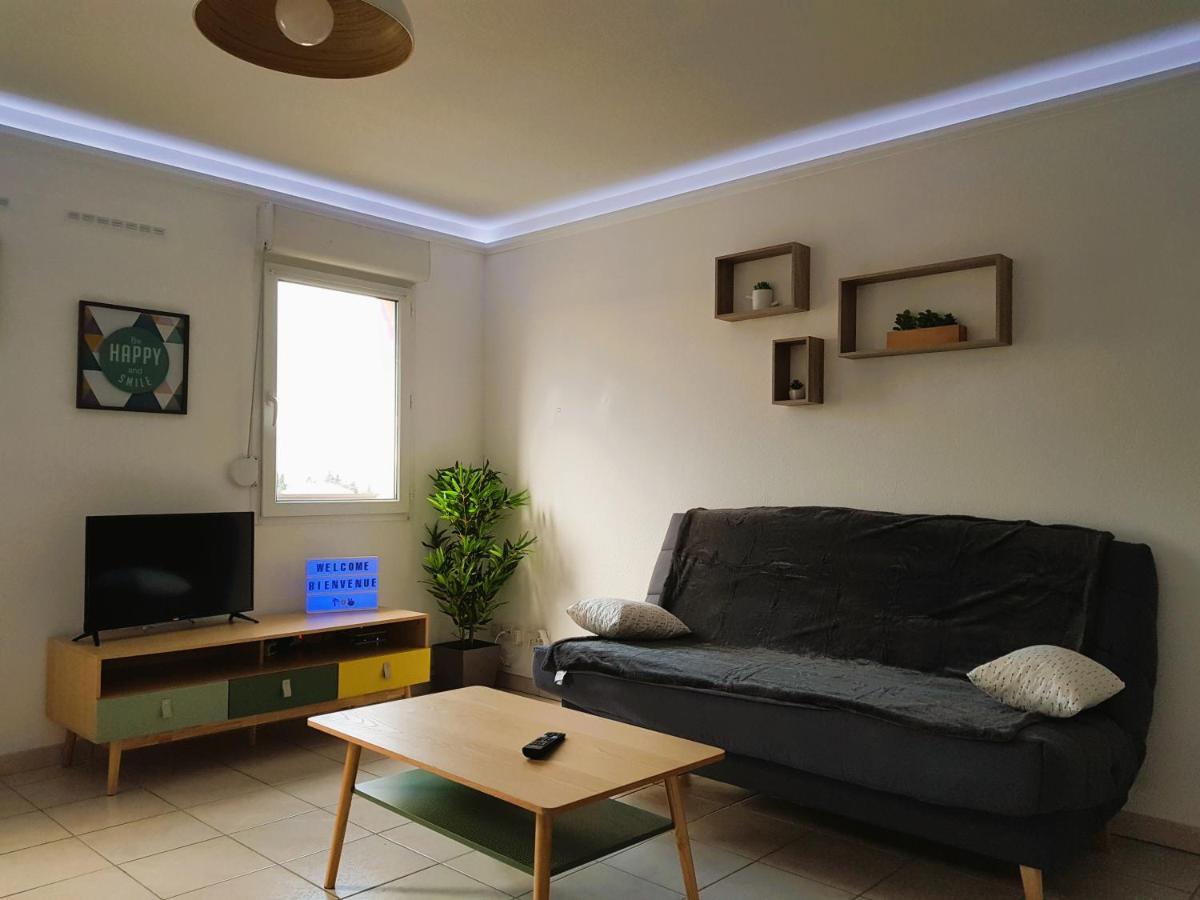 Tout Confort ! Calme, Climatisation, Vue Degagee, Ville ,Parking Gratuit, Ascenseur, Wifi Carcassonne Exteriör bild