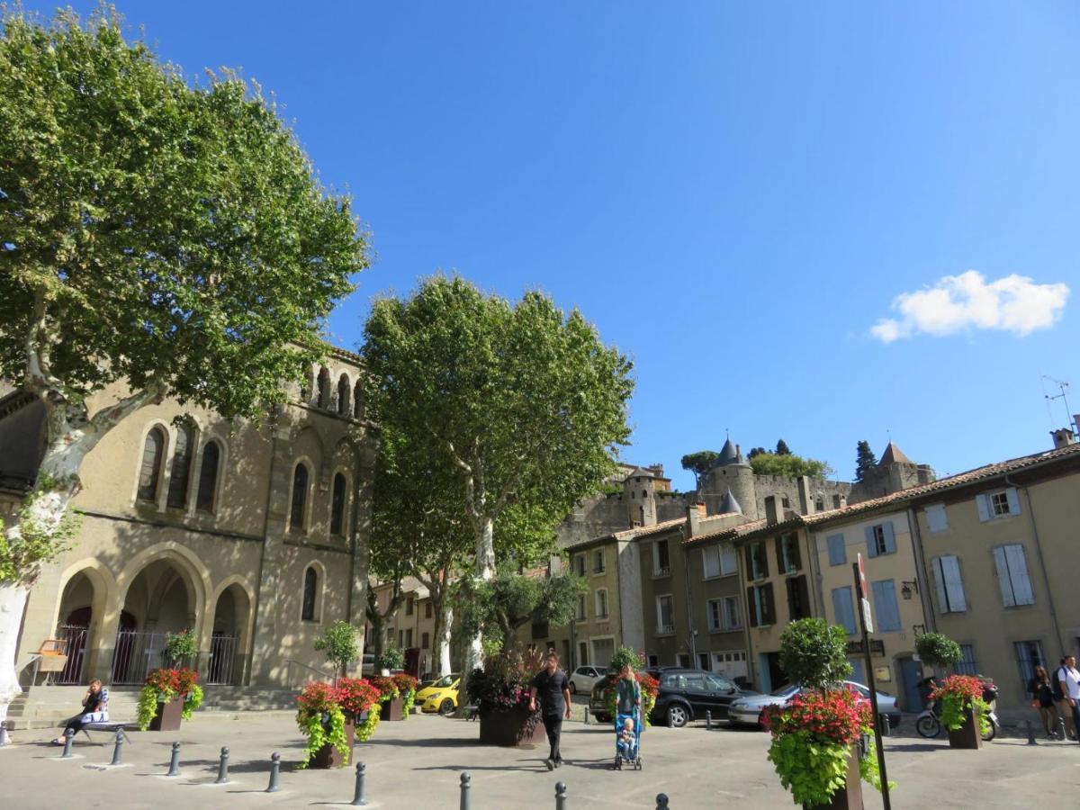 Tout Confort ! Calme, Climatisation, Vue Degagee, Ville ,Parking Gratuit, Ascenseur, Wifi Carcassonne Exteriör bild