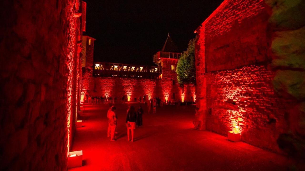 Tout Confort ! Calme, Climatisation, Vue Degagee, Ville ,Parking Gratuit, Ascenseur, Wifi Carcassonne Exteriör bild