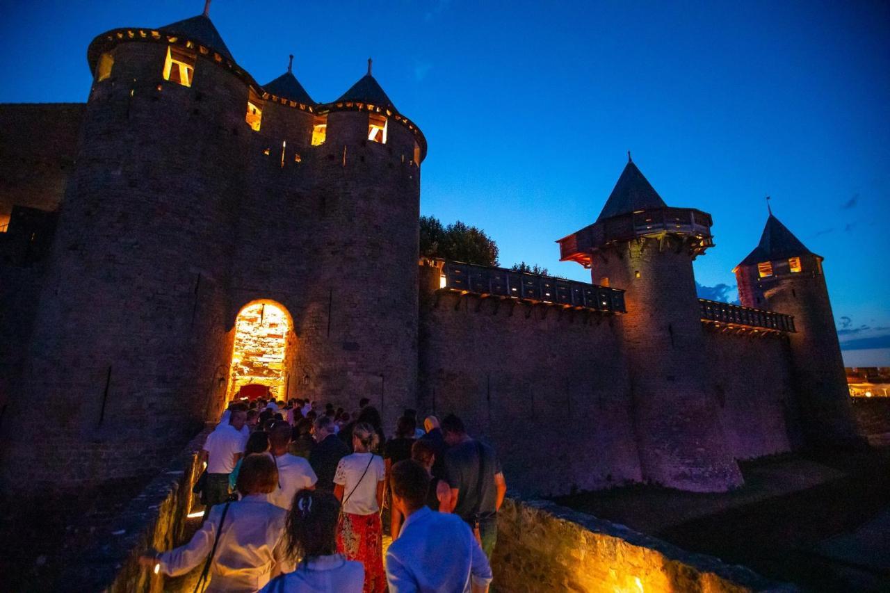 Tout Confort ! Calme, Climatisation, Vue Degagee, Ville ,Parking Gratuit, Ascenseur, Wifi Carcassonne Exteriör bild