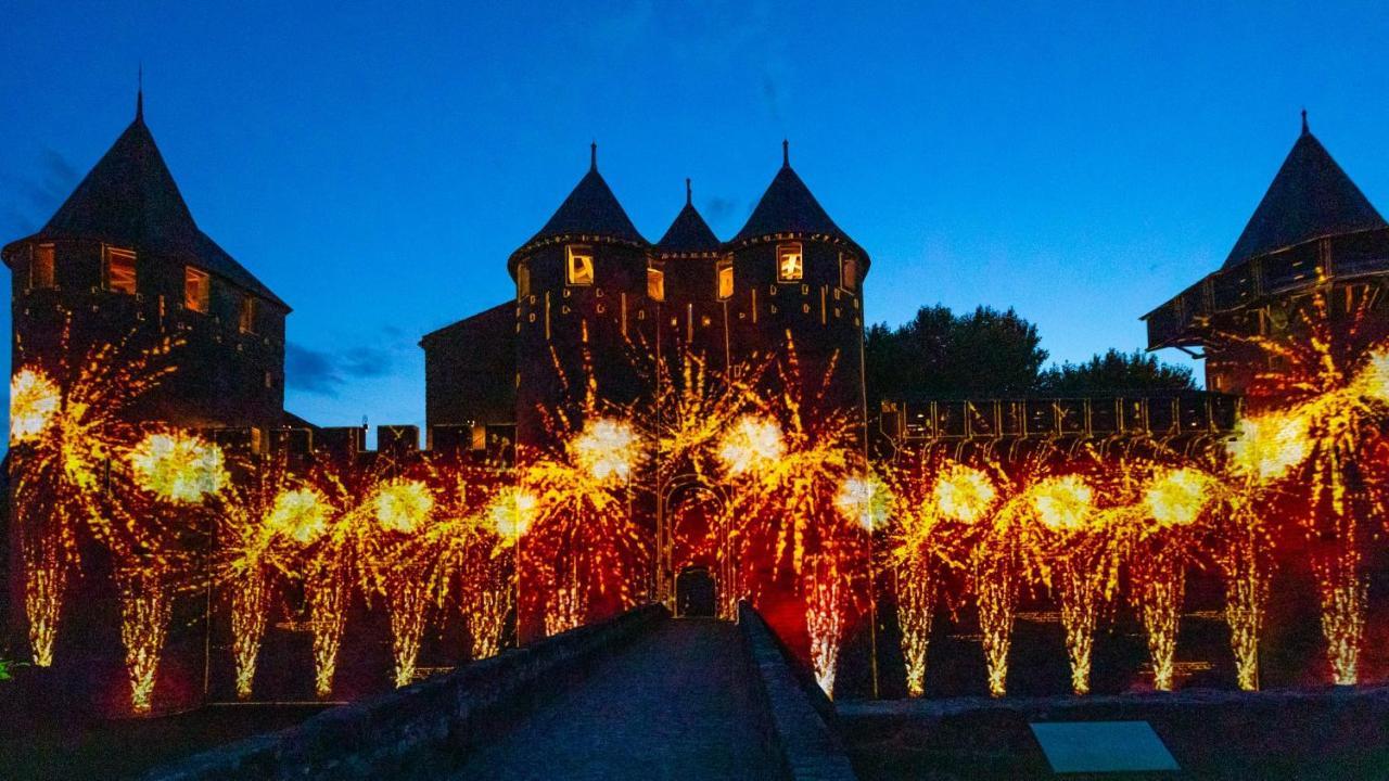 Tout Confort ! Calme, Climatisation, Vue Degagee, Ville ,Parking Gratuit, Ascenseur, Wifi Carcassonne Exteriör bild