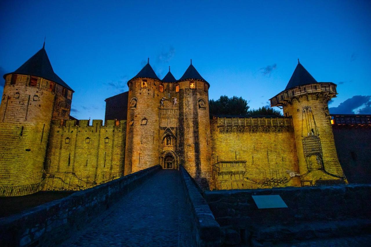 Tout Confort ! Calme, Climatisation, Vue Degagee, Ville ,Parking Gratuit, Ascenseur, Wifi Carcassonne Exteriör bild