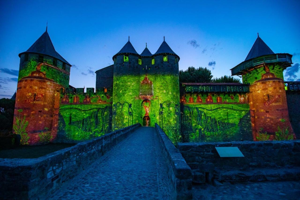 Tout Confort ! Calme, Climatisation, Vue Degagee, Ville ,Parking Gratuit, Ascenseur, Wifi Carcassonne Exteriör bild