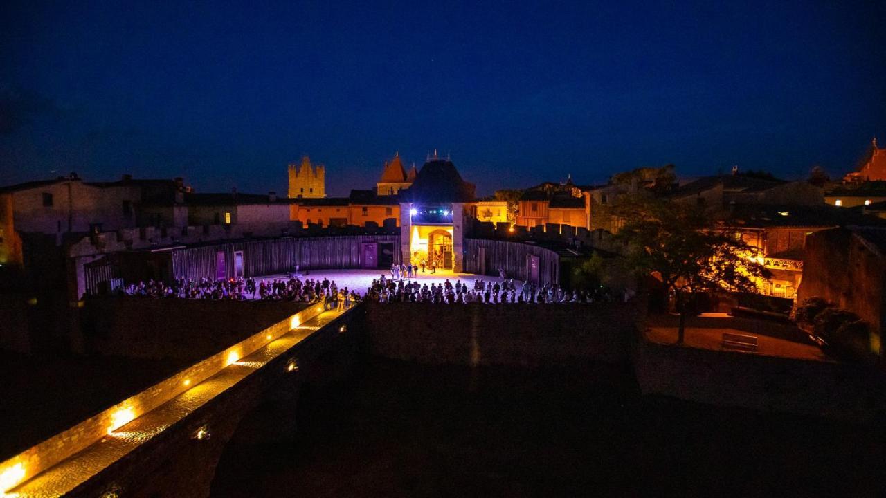 Tout Confort ! Calme, Climatisation, Vue Degagee, Ville ,Parking Gratuit, Ascenseur, Wifi Carcassonne Exteriör bild